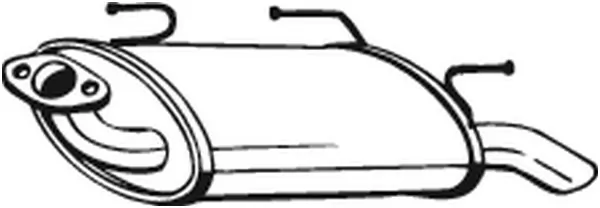 Silencieux arrière BOSAL 145-603