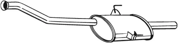 Silencieux central BOSAL 200-801