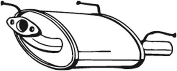 Silencieux arrière BOSAL 145-339