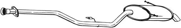 Silencieux arrière BOSAL 285-075