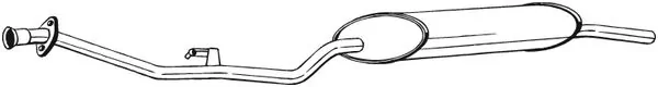 Silencieux arrière BOSAL 285-099