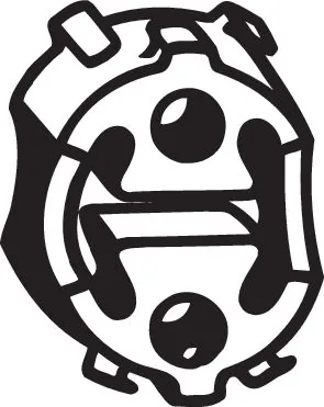 Bandes de caoutchouc, échappement BOSAL 255-162