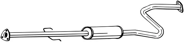 Silencieux central BOSAL 284-241