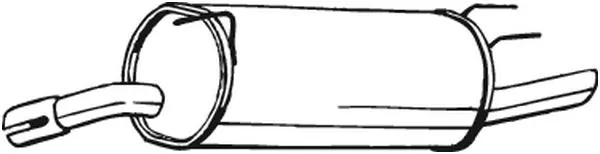 Silencieux arrière BOSAL 185-353