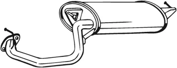 Silencieux arrière BOSAL 228-153