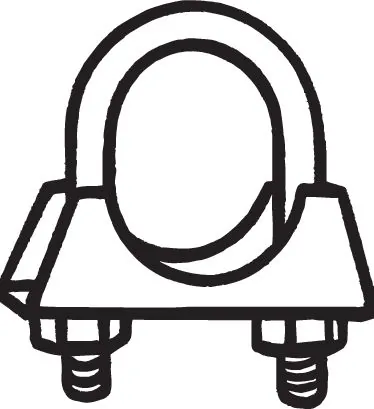 Pièce de serrage, échappement BOSAL 250-854