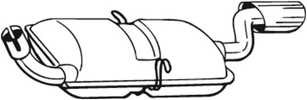 Silencieux arrière BOSAL 235-193