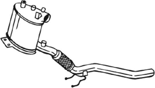 Filtre à particules / à suie, échappement BOSAL 097-523