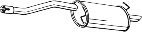 Silencieux arrière BOSAL 154-123