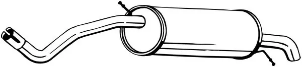 Silencieux arrière BOSAL 278-999