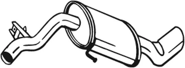 Rear Muffler