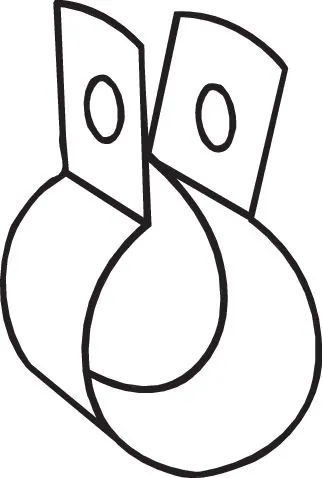 Pièce de serrage, échappement BOSAL 254-250