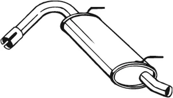 Silencieux arrière BOSAL 148-135