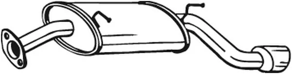 Silencieux arrière BOSAL 128-003