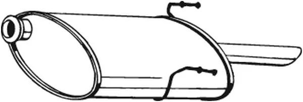 Silencieux arrière BOSAL 190-289