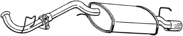 Silencieux arrière BOSAL 282-511