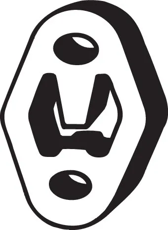 Bandes de caoutchouc, échappement BOSAL 255-059