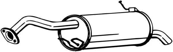 Silencieux arrière BOSAL 171-199