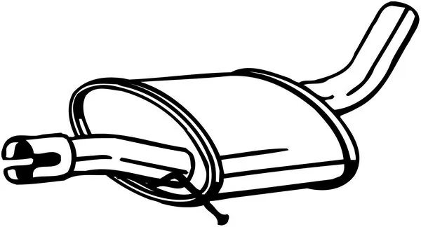 Silencieux central BOSAL 220-037