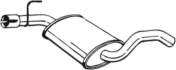 Silencieux central BOSAL 233-693