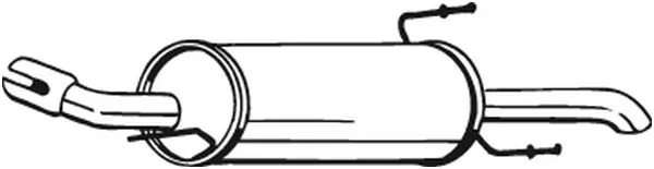 Silencieux arrière BOSAL 185-287