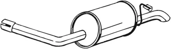 Silencieux arrière BOSAL 154-927