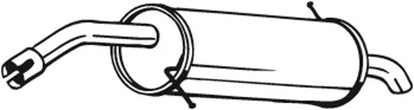 Silencieux arrière BOSAL 154-479