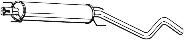 Silencieux central BOSAL 286-743