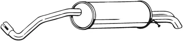 Silencieux arrière BOSAL 279-299