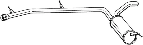 Silencieux central BOSAL 282-859