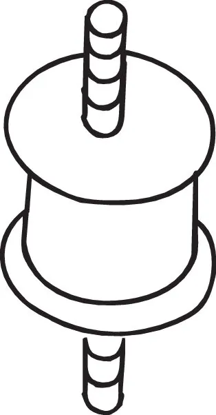 Bandes de caoutchouc, échappement BOSAL 255-736