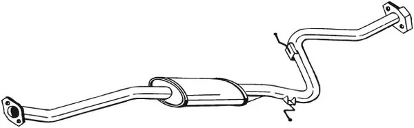 Silencieux central BOSAL 283-379