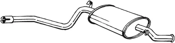 Silencieux arrière BOSAL 280-327
