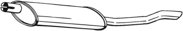 Silencieux arrière BOSAL 141-005