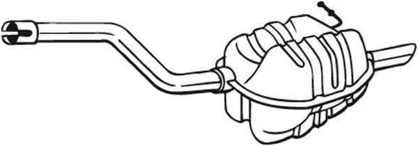 Silencieux arrière BOSAL 220-003