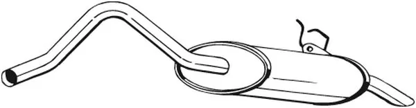 Silencieux arrière BOSAL 200-111