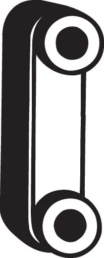 Bandes de caoutchouc, échappement BOSAL 255-360