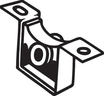 Bandes de caoutchouc, échappement BOSAL 255-180