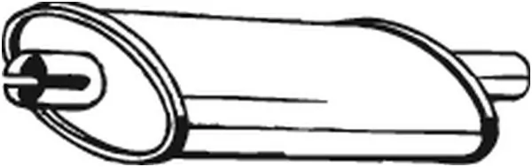 Silencieux central BOSAL 200-957