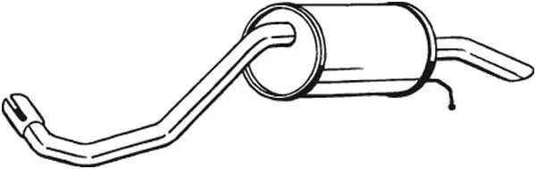 Silencieux arrière BOSAL 233-419