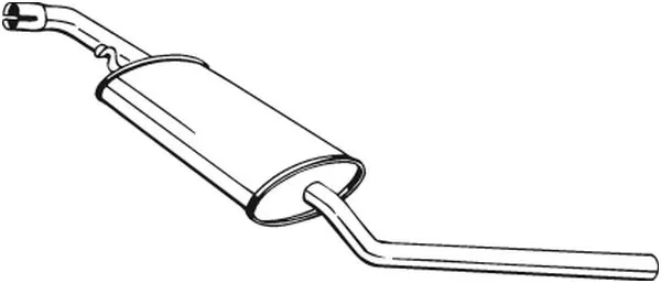 Silencieux central BOSAL 281-603