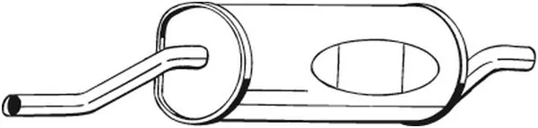 Silencieux arrière BOSAL 247-893