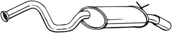 Silencieux arrière BOSAL 278-639