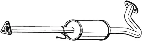 Silencieux central BOSAL 278-127