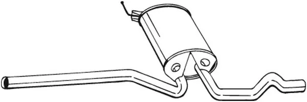 Silencieux central BOSAL 282-703