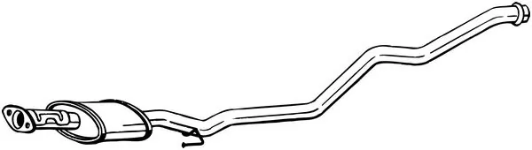 Silencieux central BOSAL 284-631