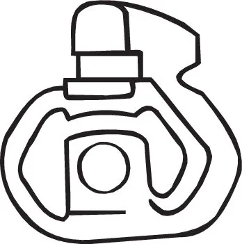 Bandes de caoutchouc, échappement BOSAL 255-026