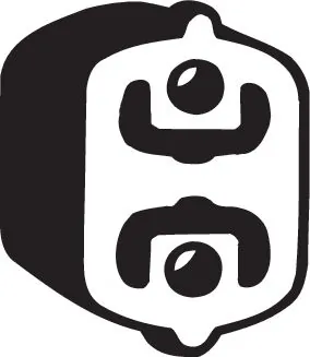 Bandes de caoutchouc, échappement BOSAL 255-312