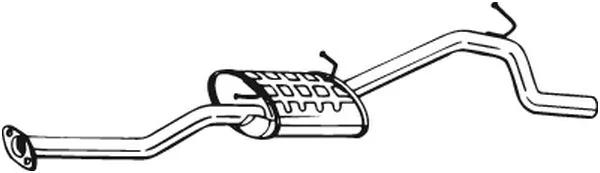 Silencieux arrière BOSAL 283-455