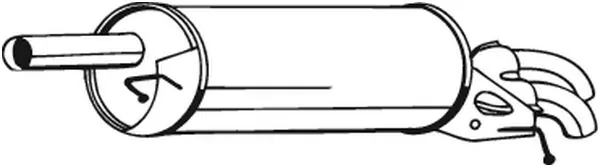 Silencieux arrière BOSAL 233-589